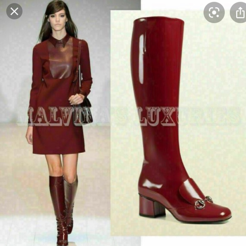 ‼️Gucci runway Boots ‼️